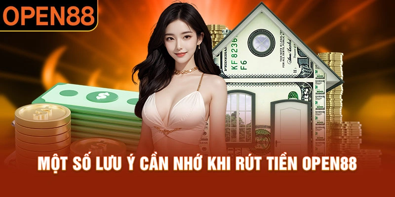 Các vấn đề cần nhớ để tiến hành rút tiền Open88 về thành công
